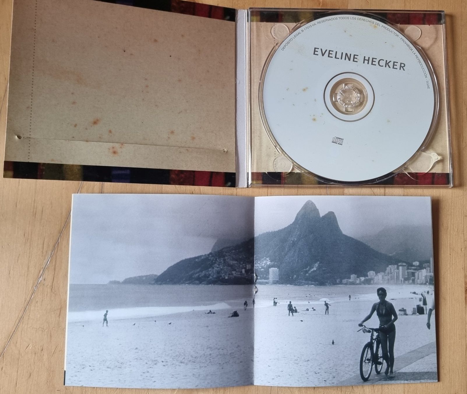 CDs: CD Eveline Hecker  -  Ponte Aerea, Digipack (SP 2004) mint – Neu und originalverpackt aus Luzern von Frizzz 2