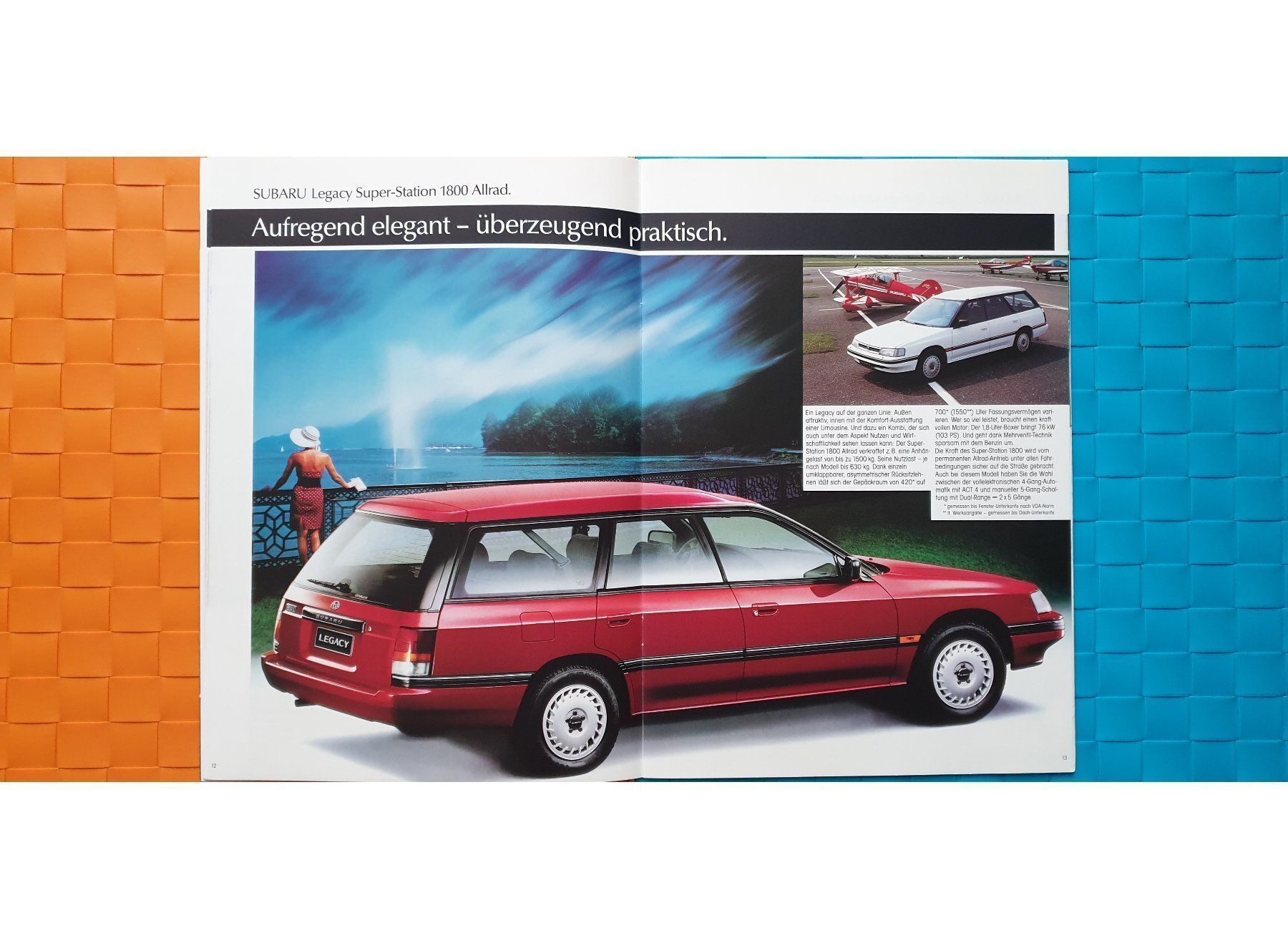 Riviste & Magazine: SUBARU LEGACY 1989 - Prospekt / Katalog – Nuovo (secondo la descrizione) da Viganello venduto da CARLiteratur 2