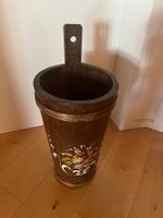 Handbemalter Holzzuber