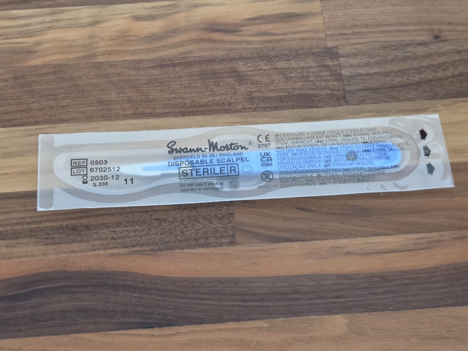 Küchenmesser: 1 Stück Einweg Skalpell Steril – Neu und originalverpackt aus Bülach von DontPushTheButton 2