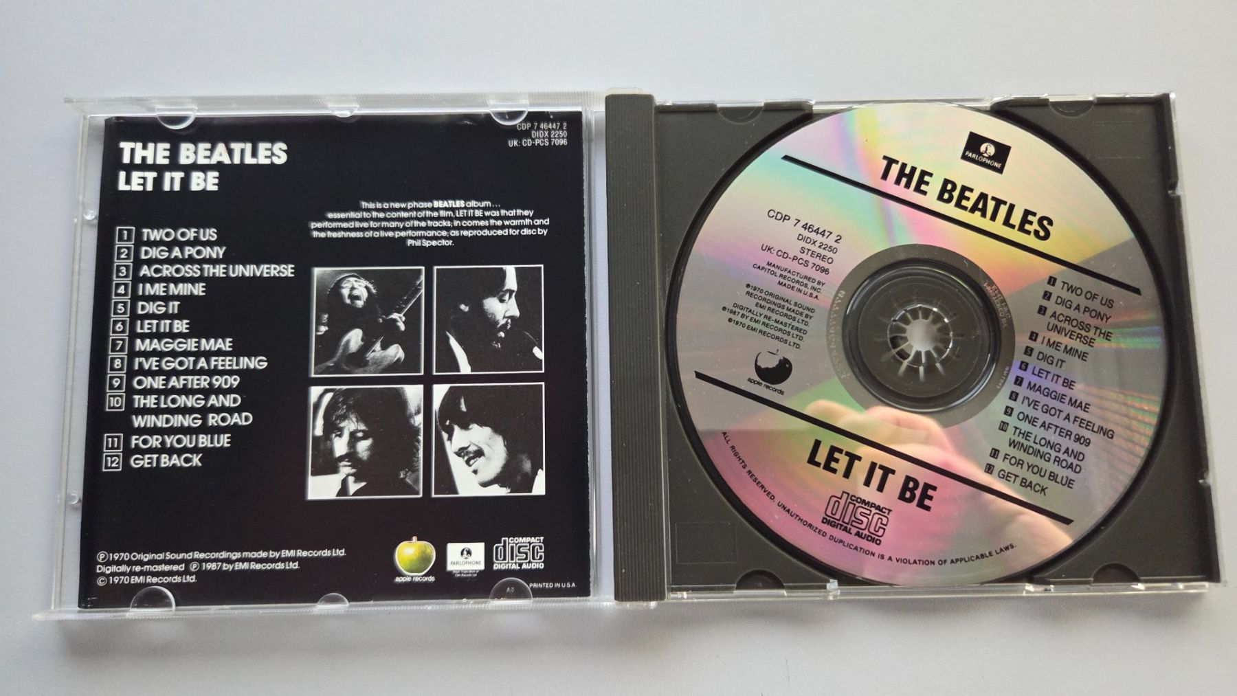 CDs: CD THE BEATLES - LET IT BE – D'occasion à Schaffhausen par Kellerrassel 1