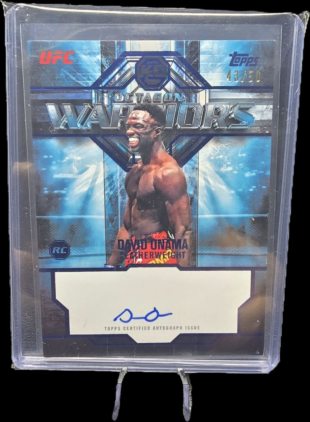Autografi: UFC David Onama /50 autograph – Nuovo (secondo la descrizione) da Sementina venduto da Pplat1num