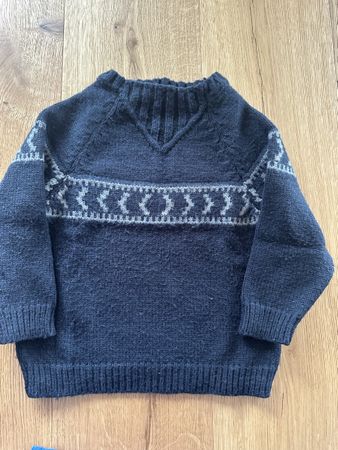 Warmer Winter Pullover Gr. 104 Jungen