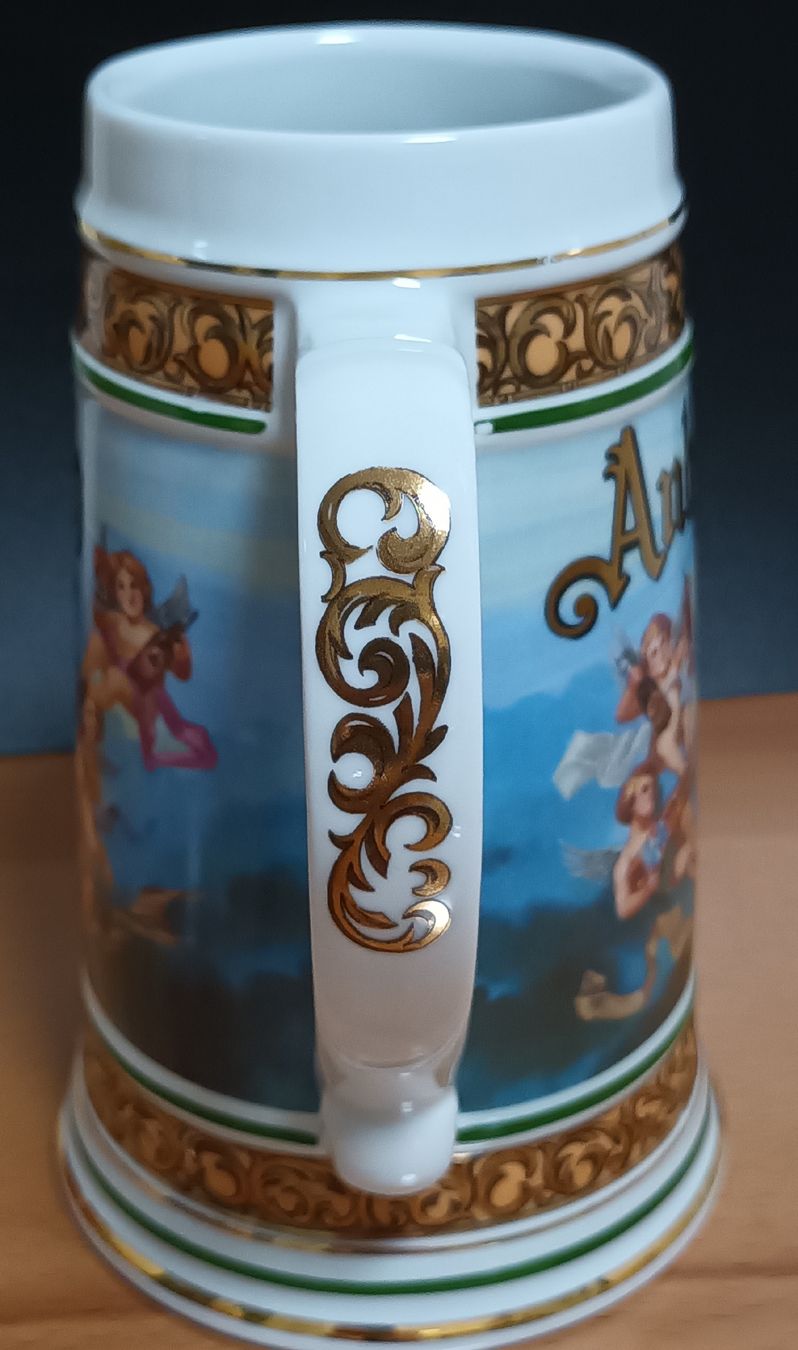 Set di piatti: Anheuser Busch Bierkrug Cherub Stein 1992 – Usato da Allenwinden venduto da pro_nmg9 3
