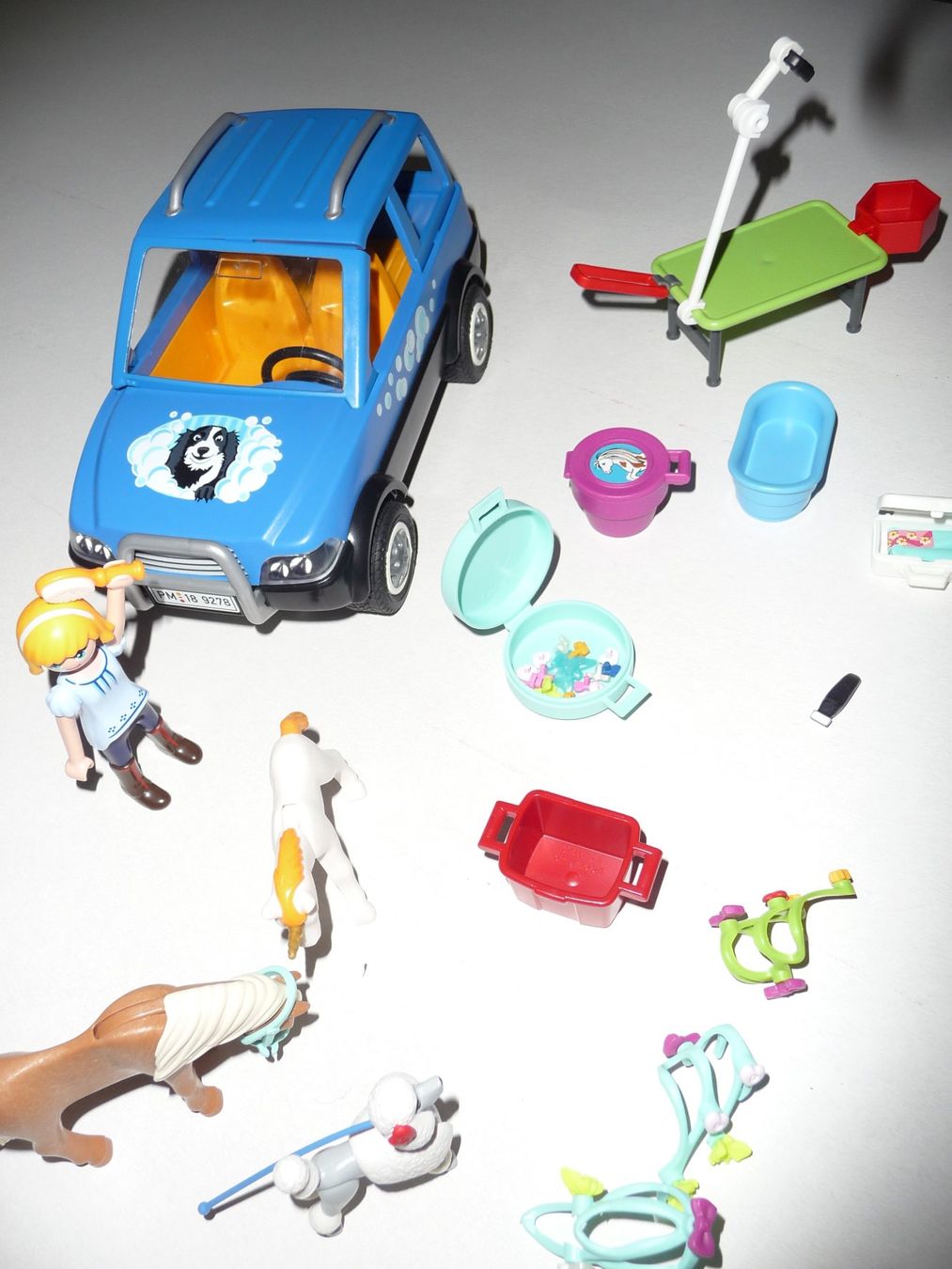 Playmobil Giocattoli: Playmobil Mobiler Hundesalon – Nuovo (secondo la descrizione) da Kirchberg BE venduto da lavendel02 2