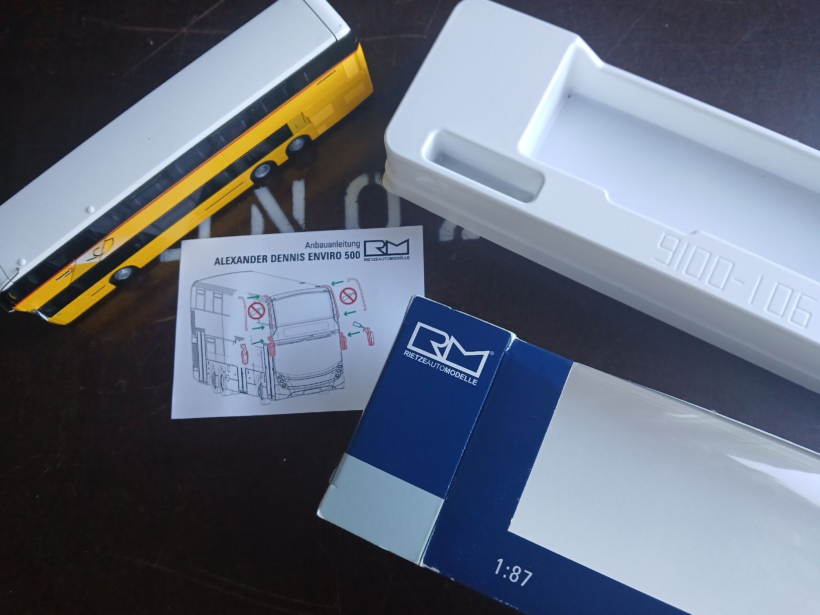 Rietze Modellautos: H0 Postauto Doppelstöcker Toggenburg SG – Neu (gemäss Beschreibung) aus Brügg BE von Just_standing_here 1