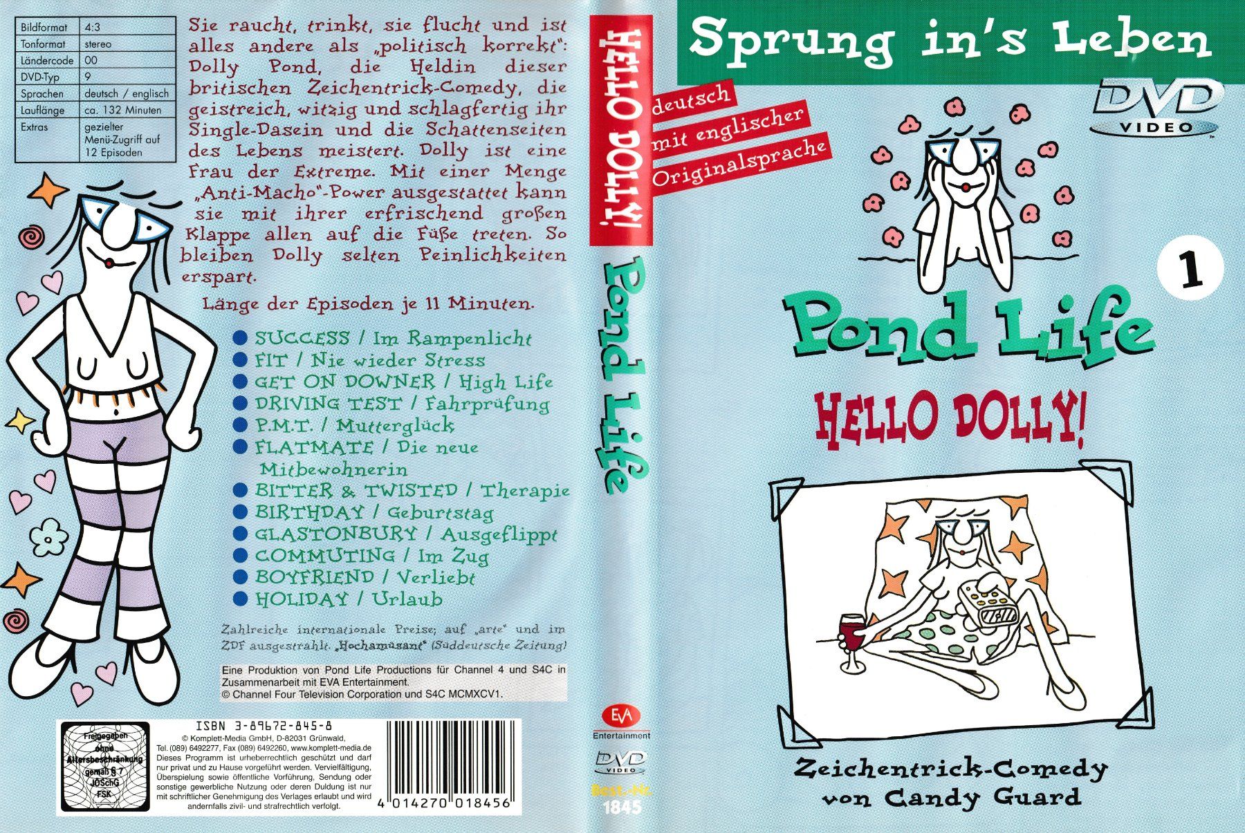 Tutti i DVDs: DVD - Pond Life 1 - Hello Dolly! – Usato da Langnau am Albis venduto da MediaRescuerKeLoX