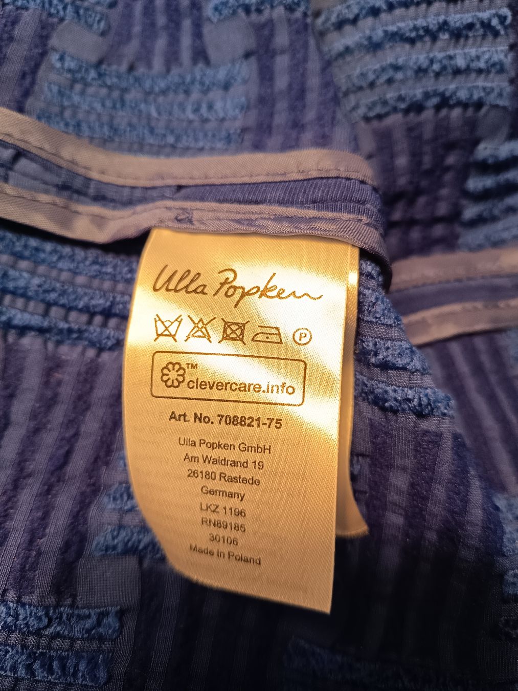 Ulla Popken Giacche: Blazer Gr. 48 blau Selection by Ulla Popken TOP – Usato da Belp venduto da lamadefi12 2