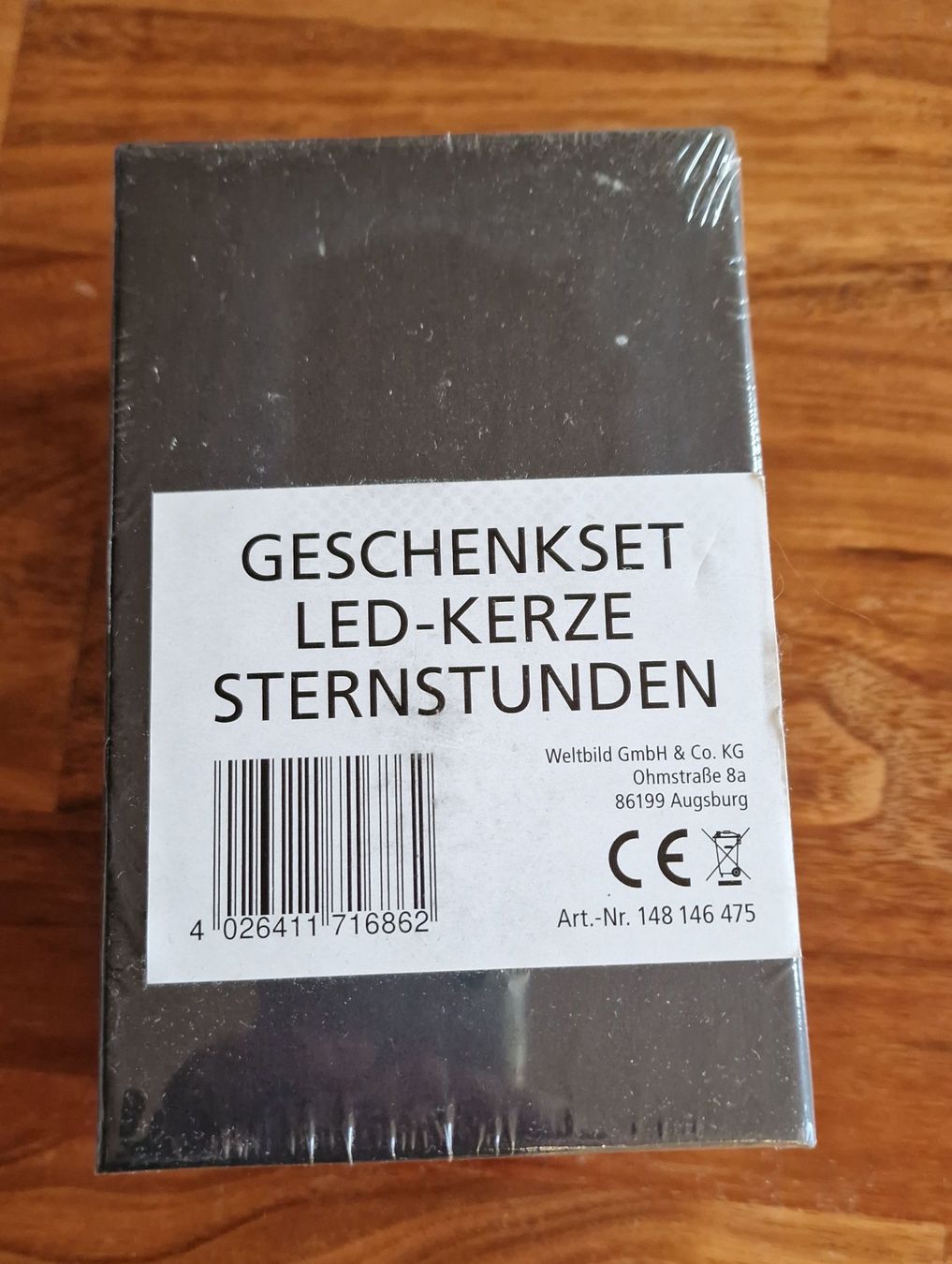 Kerzen: LED-Kerze "Sternstunden" NEU – Neu und originalverpackt aus Romanshorn von Niceflyer 1