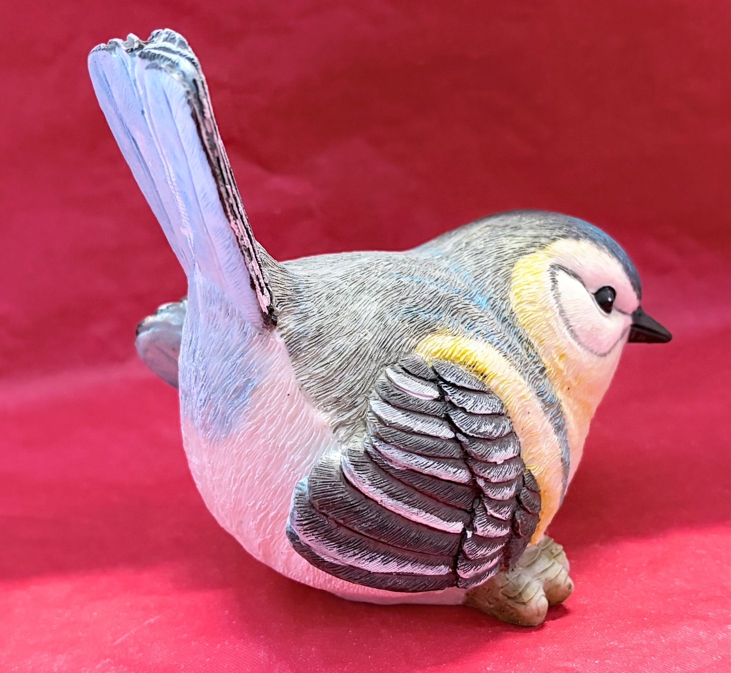 Statuette: Süsser Vogel, Deko Figur aus Kunstharz – Usato da Zäziwil venduto da meri79. 4