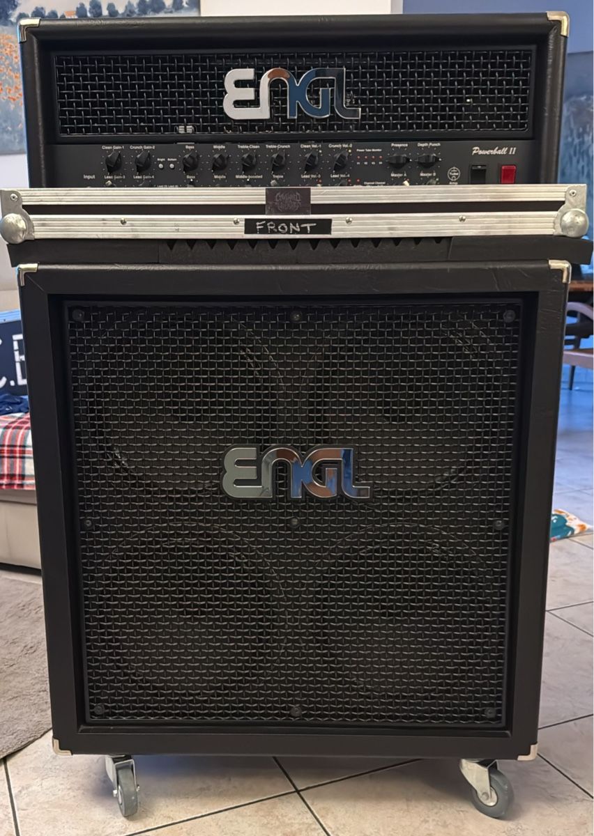 Engl Amplificateurs: Vendo ENGL POWERBALL 2 cabina + testata – D'occasion à Giubiasco par uom_vw2p