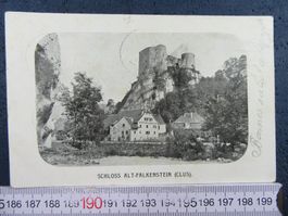 CLUS BALSTHAL SO AK 1905 SCHLOSS ALT-FALKENSTEIN + GASTHOF