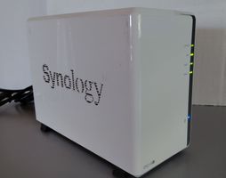NAS Server Synology DS213 gebraucht weiss funktionsfähig