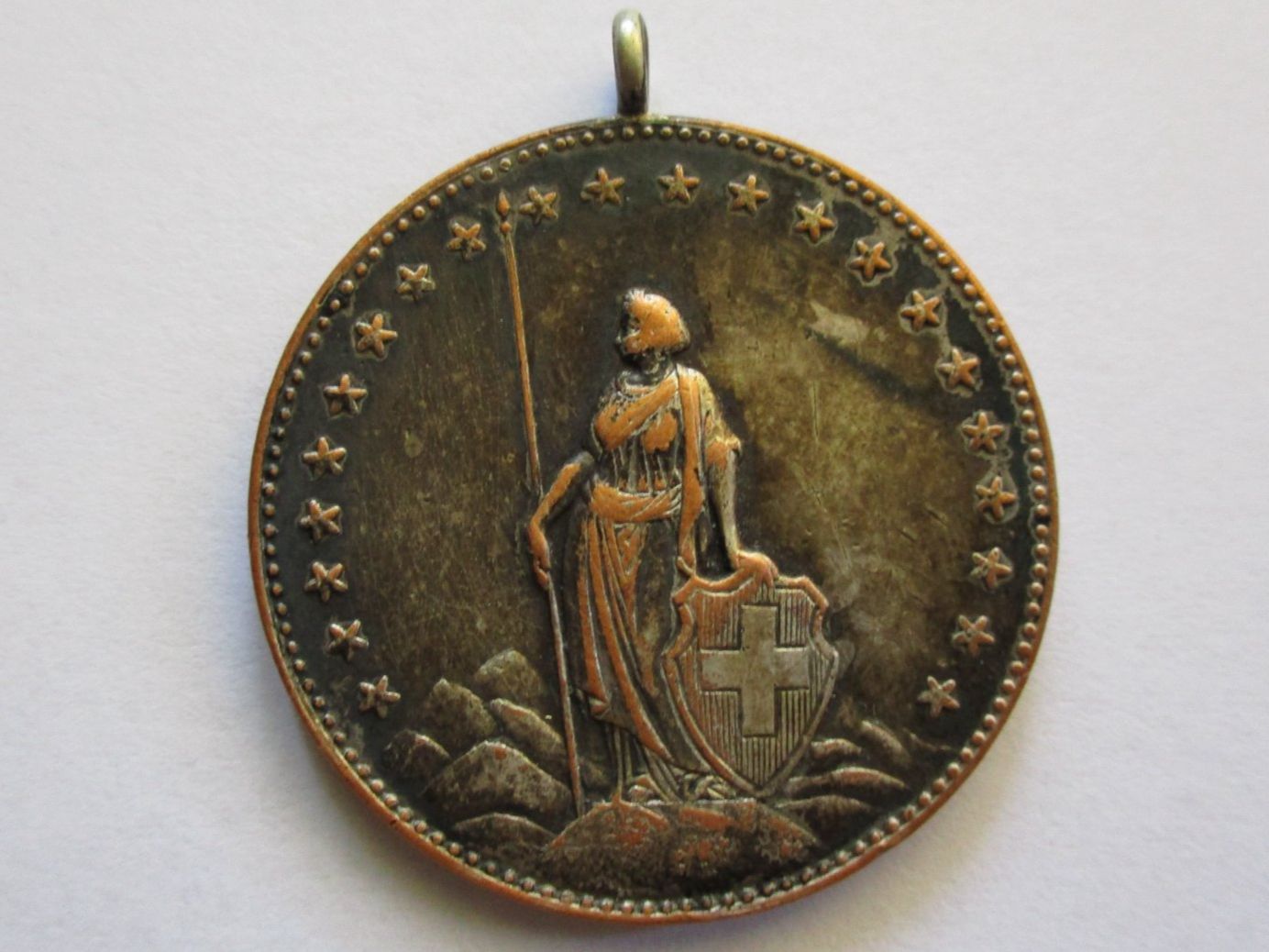 Médailles: Médaille Helvetia – D'occasion à La Sarraz par vic_v6kz 1