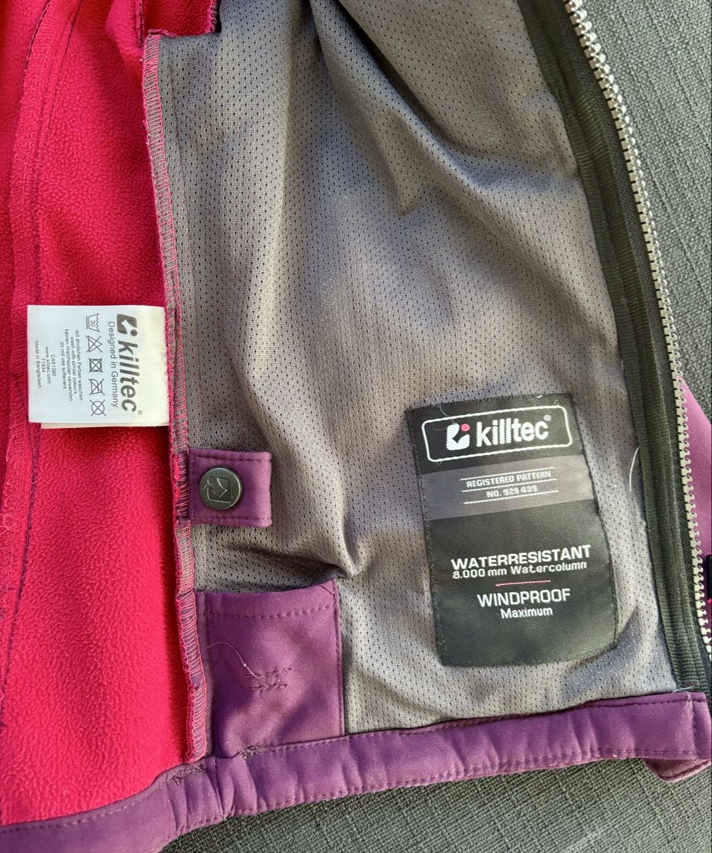Killtec Giacche & Cappotti: Killtec Softshell Jacke Lila, Gr. 116, Guter Zustand! – Usato da Ebnat-Kappel venduto da Janine061 3