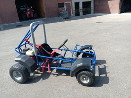 Offroad Go Kart blau mit Honda Motor wenig gefahren. 