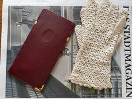 Cartier Etui Burgundy Leather