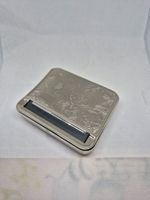 Vintage Zigarettenautomat aus silbernem Metall!