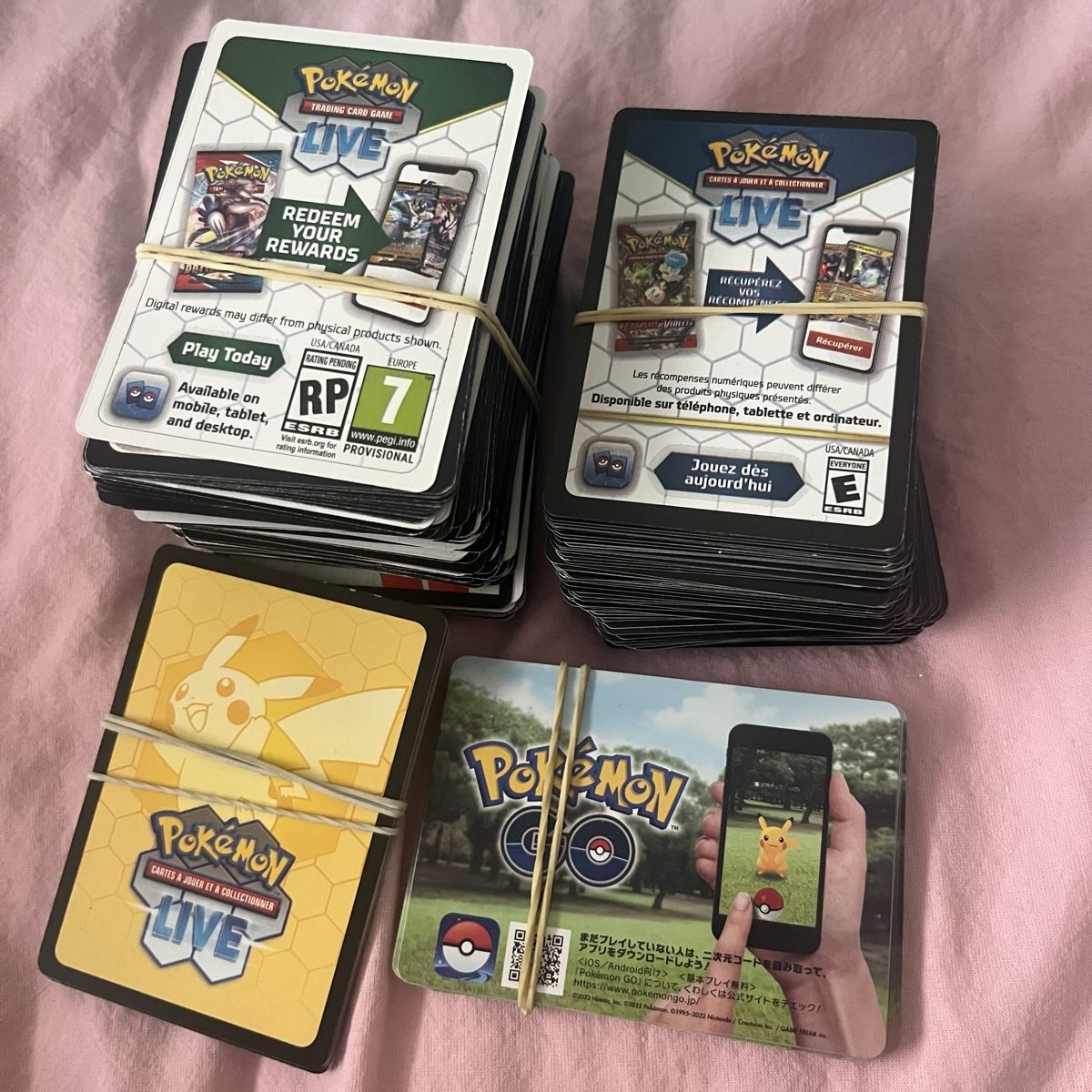 Pokémon Carte collezionabili: Énorme lot de codes Pokémon – Nuovo (secondo la descrizione) da Le Grand-Saconnex venduto da Koko.hime_