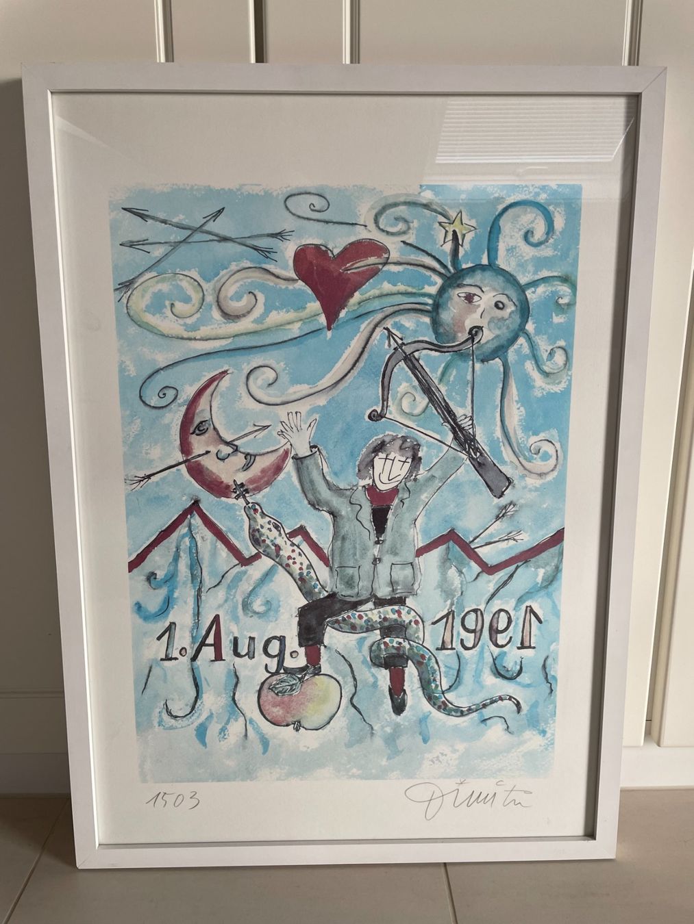 Grafica & Litografie: Limitierter Kunstdruck von Dimitri – Usato da Kriens venduto da Bruce05