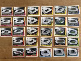 Panini WM 2006 Stadien Deutschland Stadion 27x Sticker