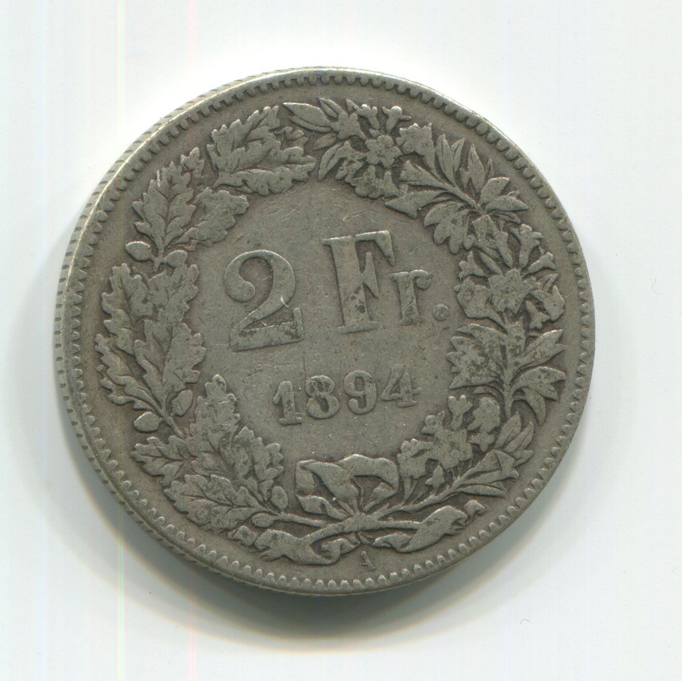 Tutti le monete: 2 Silbermuenze 1894 – Usato da Rebstein venduto da bet_22rg