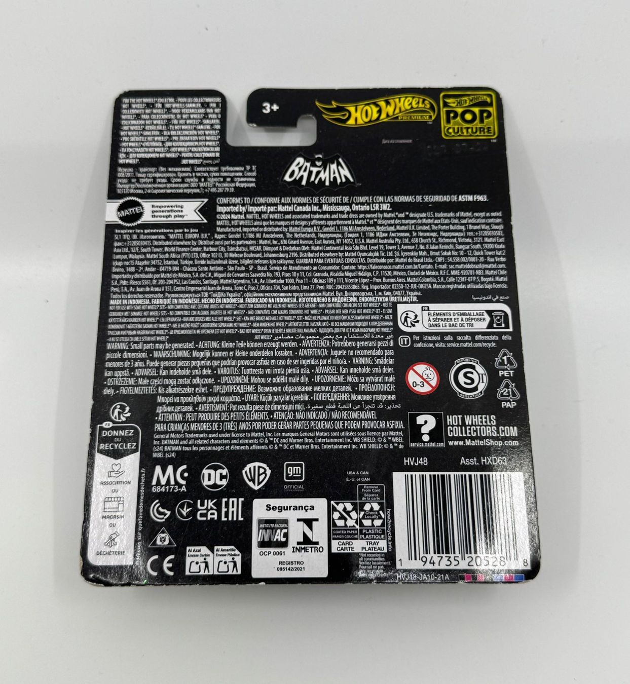 Hot Wheels Modellini d'auto: Hot Wheels Batman 1985 Chevy Astro Van – Nuovo e nell'imballaggio originale da Herisau venduto da Seyashop1 1