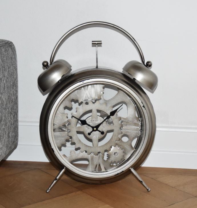 Pendules & Horloges murales: Standuhr in Weckerform – Neuf avec emballage d'origine à Menziken par kadasa
