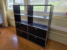 Designer Regal USM Haller schwarz 