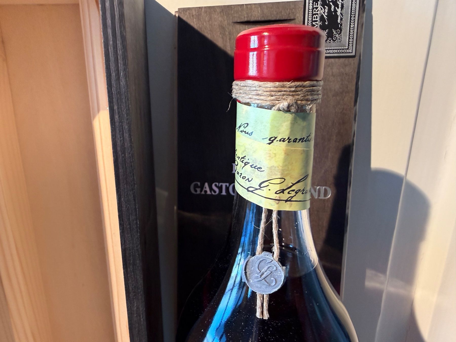 Bevande alcoliche: Bas Armagnac Baron G. Legrand 40% 2004 – Nuovo e nell'imballaggio originale da Wöschnau venduto da Vinsale 2