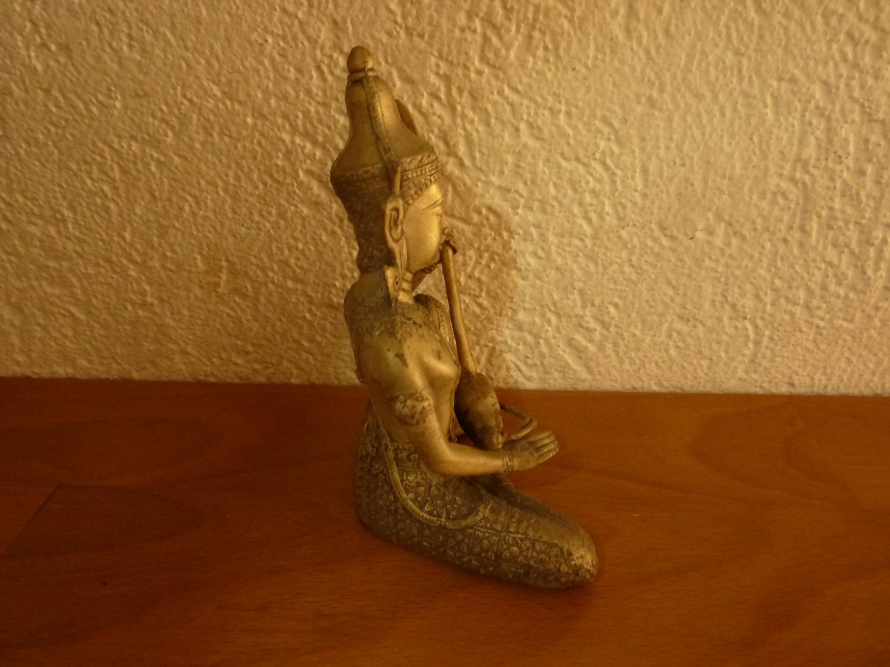 Sculture & Statue: Schöne Antike Saraswati Thailändische Statue – Usato da Hochfelden venduto da swissice 3