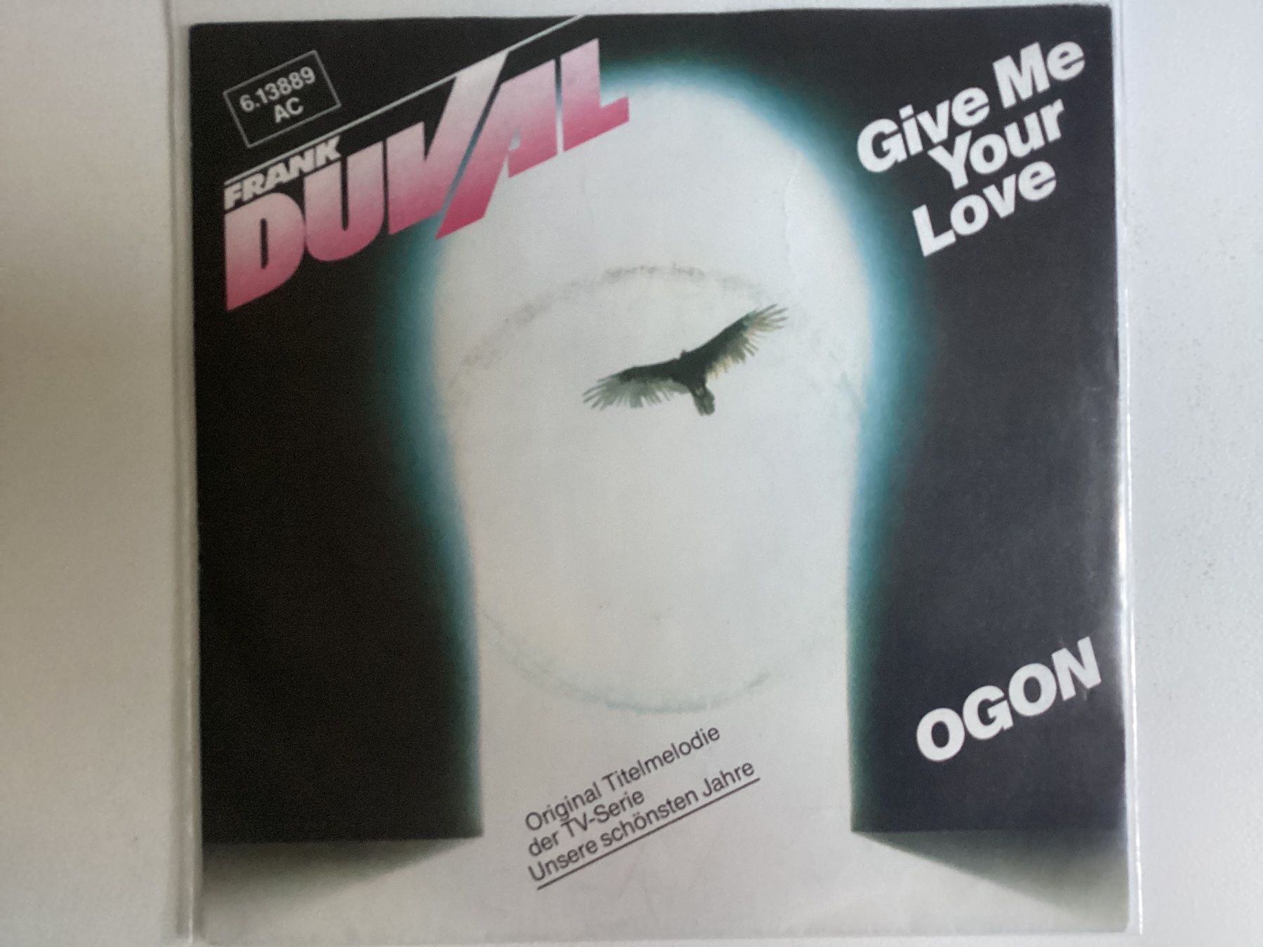 Dischi in vinile: Frank Duval Single - Give Me Your Love / Ogon – Usato da Gutenswil venduto da Hamzian
