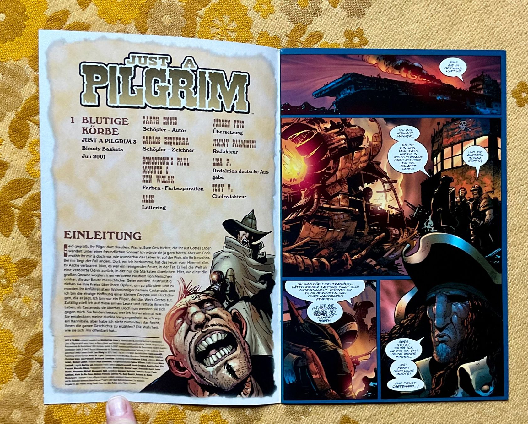 BD: Just A Pilgrim Heft Nr 3 von 2001 – D'occasion à Endingen par nathan05 1