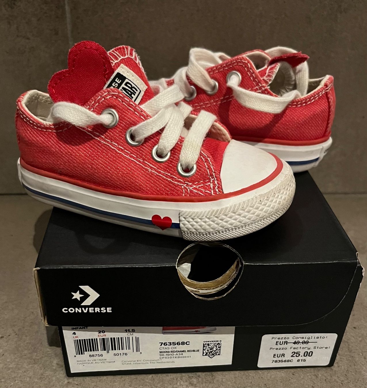 Converse Scarpe per ragazzi: Converse - Taille 20 – Nuovo e nell'imballaggio originale da Villaz-St-Pierre venduto da pepe86