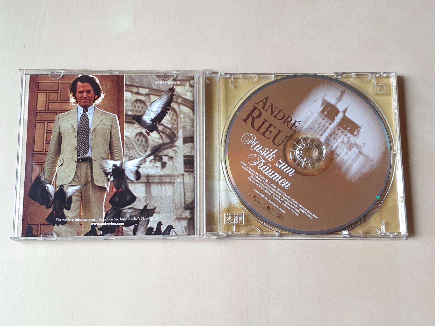 CD: Andre Rieu Musik zum träumen – Usato da Stansstad venduto da collectorsshop 2