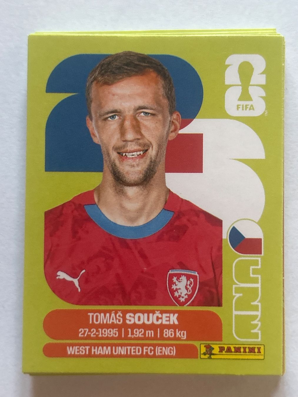 Panini Carte collezionabili: Panini WM 2026 Sticker - Soucek CZE 12 – Nuovo (secondo la descrizione) da Troistorrents venduto da sim_d75d