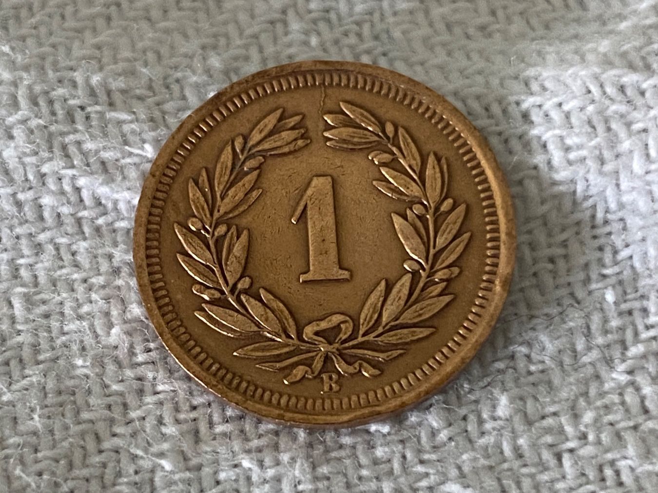 Tutti le monete: 1 centime/rappen 1931 – Usato da Nyon venduto da Ilmi09 1