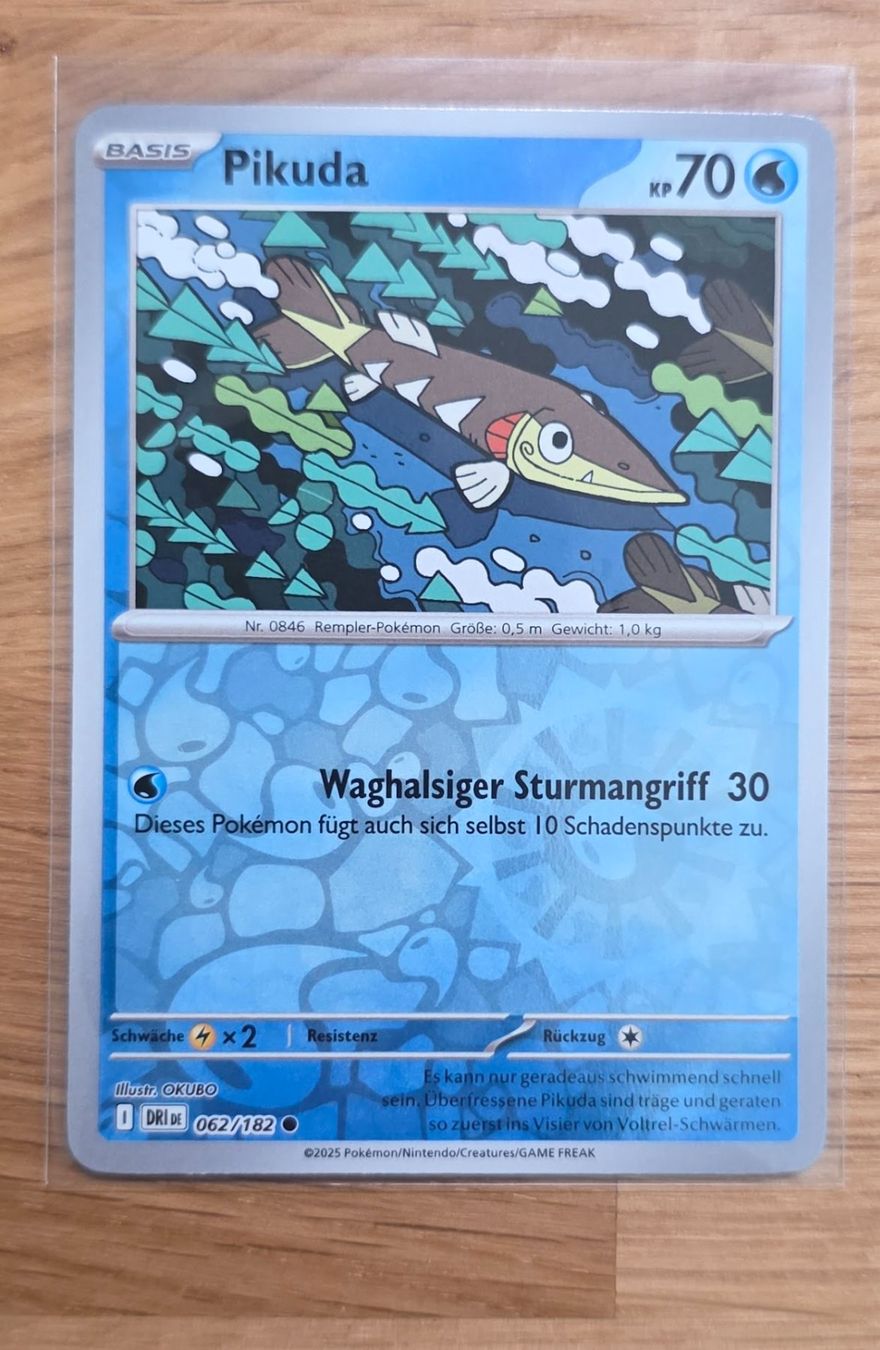 Pokémon Carte collezionabili: Pikuda 062/182 – Nuovo (secondo la descrizione) da Arbon venduto da Twist05