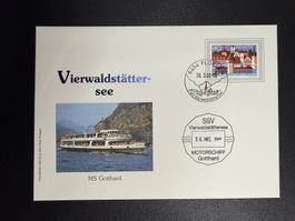 Schweizer Schiffspost Vierwaldstättersee MS Gotthard 2000