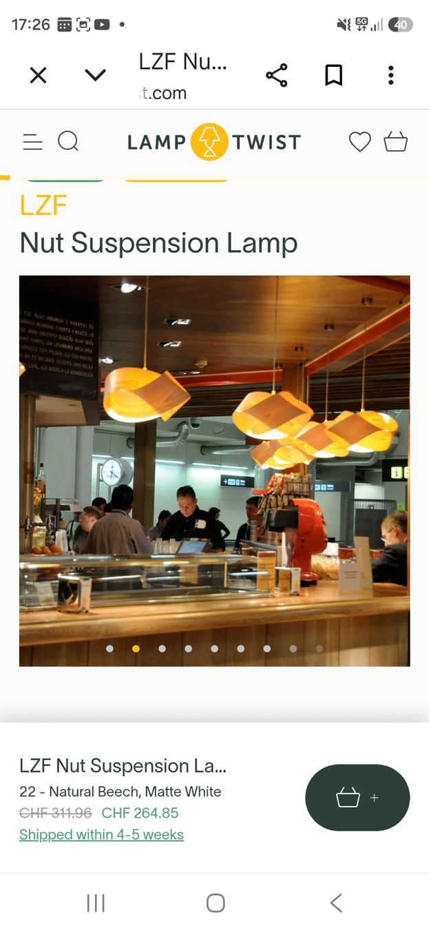 Lampadari & plafoniere: Design LZF Pendelleuchte – Usato da Spiegel b. Bern venduto da brand06 7