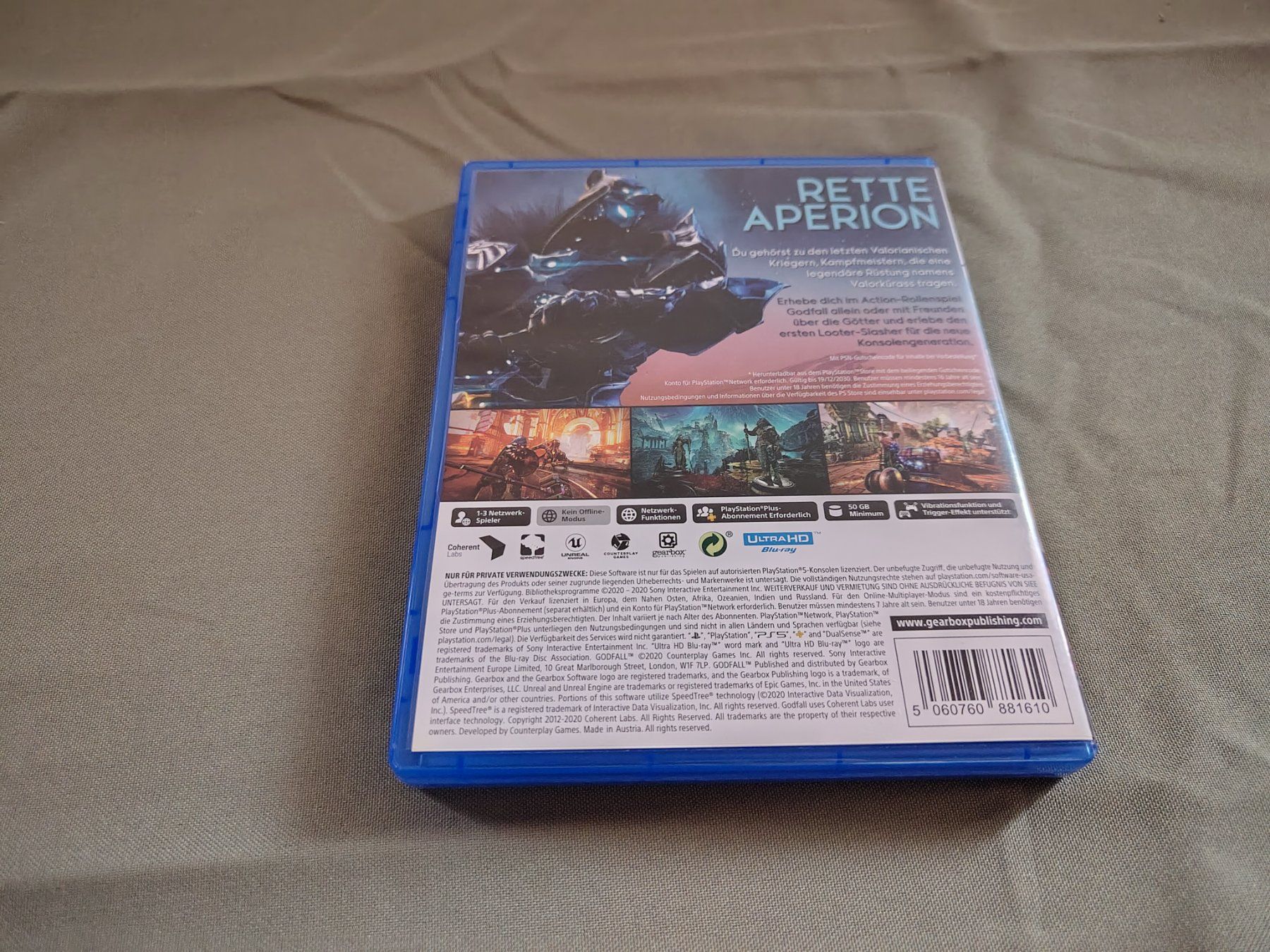 Sony Giochi: Jeu PS5 Godfall – Usato da Saxon venduto da dan_drn5 3