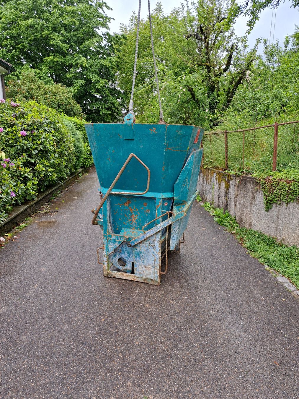 Contenitori edile: Vögtli Betonsilo 1200l – Usato da tamins venduto da MagazinGRZH