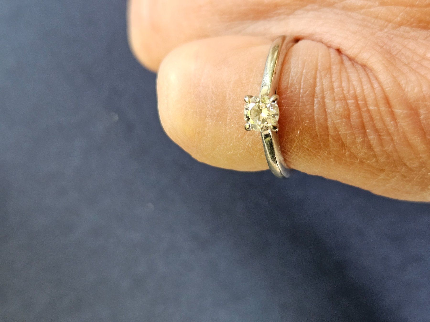 Bucherer Anelli: Solitär Weissgold – Usato da Adliswil venduto da Mnala 1