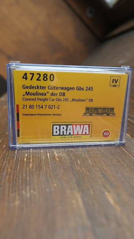Modelleisenbahnen: Wagon couvert Brawa 47280 Moulinex  – Gebraucht aus Vevey von gui_9x5l 1