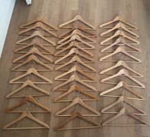32 Holz Kleiderbügel mit Querstrebe Ikea