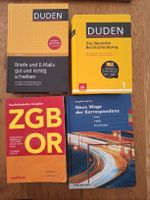 Bücherpaket: 2 Duden, ZGB OR, Korrespondenz