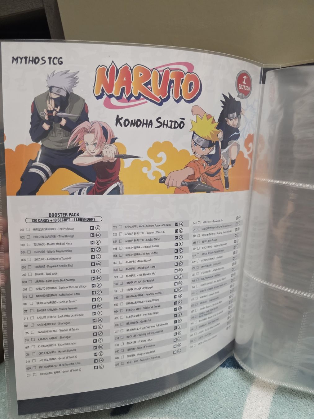 Cartes à collectionner: Naruto Sammelkarten mit Sammelmappe – Neuf (Voir description) à Zwingen par Vader. 6