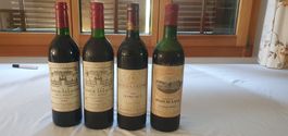 4 Flaschen alte Bordeaux Grands Crus Classés (L11)