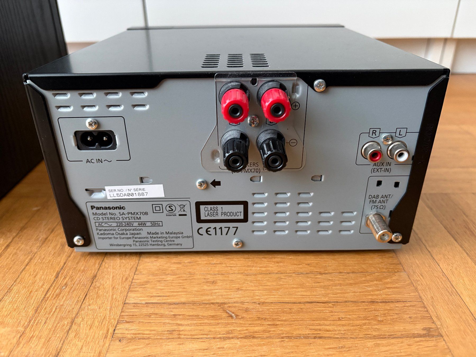 Panasonic Lettore multimediale & Streamer: Micro HiFi System SC-PMX70B mit 120 Watt – Usato da Zürich venduto da Zos 2