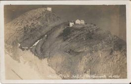 Karte Hotel Säntis 1925